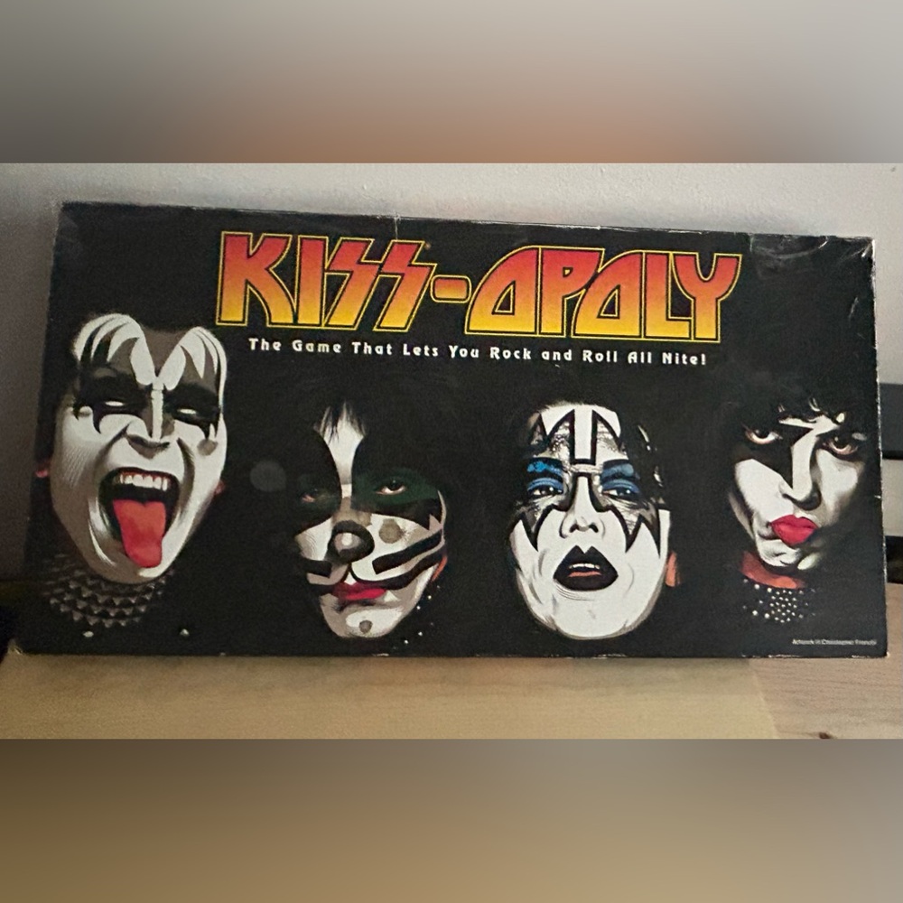 Kiss-Opoly, A game that lets you rock and roll all night, collectible/rare music